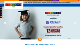 What Vibgyorrise.com website looked like in 2020 (4 years ago)