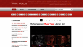 What Vidmusic.us website looked like in 2020 (4 years ago)