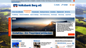What Volksbank-berg.de website looked like in 2020 (4 years ago)