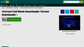 What Vtorrent.soft112.com website looked like in 2020 (4 years ago)
