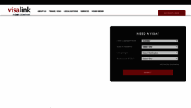 What Visalink.com.au website looked like in 2020 (4 years ago)