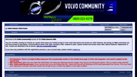 What Volvoforums.org.uk website looked like in 2020 (4 years ago)