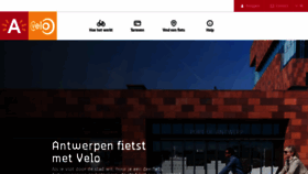 What Velo-antwerpen.be website looked like in 2020 (4 years ago)