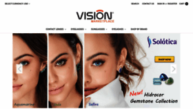 What Visionmarketplace.com website looked like in 2020 (4 years ago)