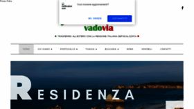 What Vadovia.it website looked like in 2020 (4 years ago)