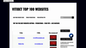 What Vitibet.top website looked like in 2020 (4 years ago)