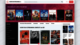 What Voirfilmstreaming.tv website looked like in 2020 (4 years ago)