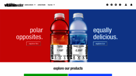 What Vitaminwater.com website looked like in 2020 (4 years ago)