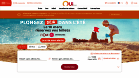 What Voyages-sncf.com website looked like in 2020 (4 years ago)