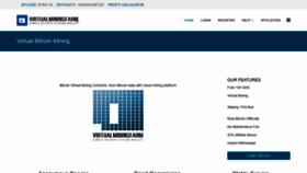 What Virtualmining.farm website looked like in 2020 (4 years ago)