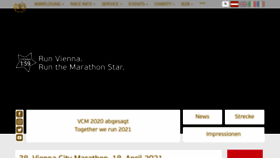 What Vienna-marathon.com website looked like in 2020 (4 years ago)