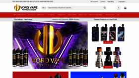 What Vorovape.co.uk website looked like in 2020 (4 years ago)