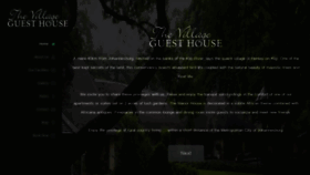 What Villageguesthouse.co.za website looked like in 2020 (4 years ago)