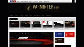 What Varminter.com website looked like in 2020 (4 years ago)