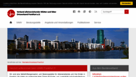 What Vamv-frankfurt.de website looked like in 2020 (4 years ago)