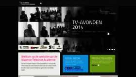 What Vlaamsetelevisieacademie.be website looked like in 2020 (4 years ago)