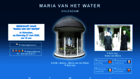 What Volendam-hillekok.nl website looked like in 2020 (4 years ago)