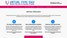 What Virtualfengshui.co.uk website looked like in 2020 (4 years ago)