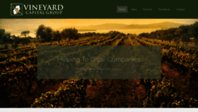 What Vineyardcap.com website looked like in 2020 (4 years ago)