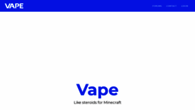 What Vape.gg website looked like in 2020 (4 years ago)