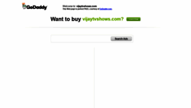 What Vijaytvshows.com website looked like in 2020 (4 years ago)