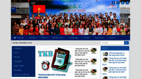 What Votruongtoanq12hcm.edu.vn website looked like in 2020 (4 years ago)