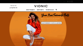 What Vionicshoes.co.nz website looked like in 2020 (4 years ago)