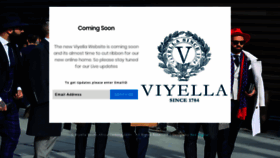 What Viyella.co.za website looked like in 2020 (4 years ago)