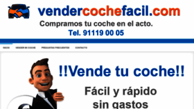 What Vendercochefacil.com website looked like in 2020 (4 years ago)