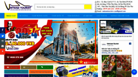 What Vietnamtouristvn.com website looked like in 2020 (4 years ago)