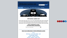What Vinnumberlocation.com website looked like in 2020 (4 years ago)