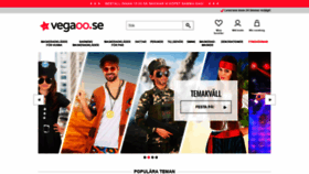 What Vegaoo.se website looked like in 2020 (4 years ago)