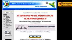 What Vfb-graefenhainichen.de website looked like in 2020 (4 years ago)