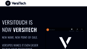 What Versitouch.com website looked like in 2020 (4 years ago)