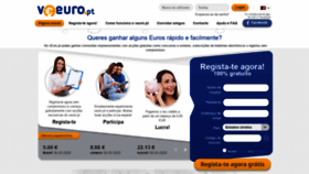 What Veuro.pt website looked like in 2020 (4 years ago)