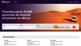 What Voiture.mitula.tn website looked like in 2020 (4 years ago)