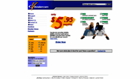 What Vendercom.com website looked like in 2020 (4 years ago)