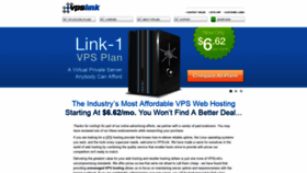 What Vpslink.com website looked like in 2020 (4 years ago)