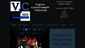 What Virginiacommonwealthchesskids.com website looked like in 2020 (4 years ago)