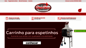 What Viladochurrasco.com.br website looked like in 2020 (4 years ago)