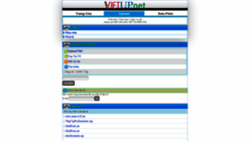 What Vietup.net website looked like in 2020 (4 years ago)