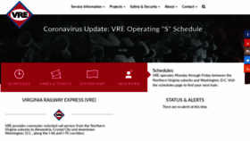 What Vre.org website looked like in 2020 (4 years ago)