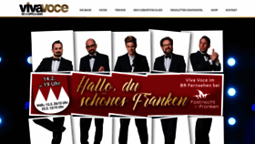 What Viva-voce.de website looked like in 2020 (4 years ago)