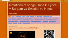 What Vinodnotations.blogspot.in website looked like in 2020 (4 years ago)