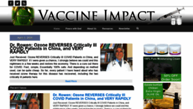 What Vaccineimpact.com website looked like in 2020 (4 years ago)