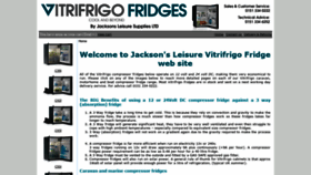 What Vitrifrigofridges.co.uk website looked like in 2020 (4 years ago)