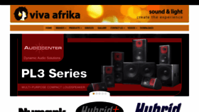 What Vivaafrika.co.za website looked like in 2020 (4 years ago)