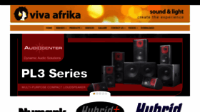 What Vivaafrika.co.za website looked like in 2020 (6 years ago)