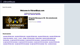What Vibrantbuzz.com website looked like in 2020 (4 years ago)