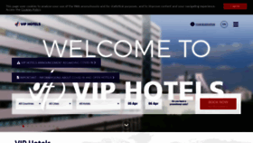 What Viphotels.com website looked like in 2020 (4 years ago)